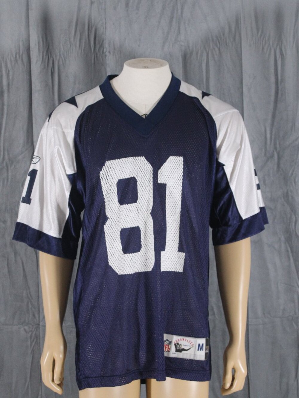 Dallas Cowboys Jersey (Retro) - Terrell Owens 81 by Reebok - Men's Medium